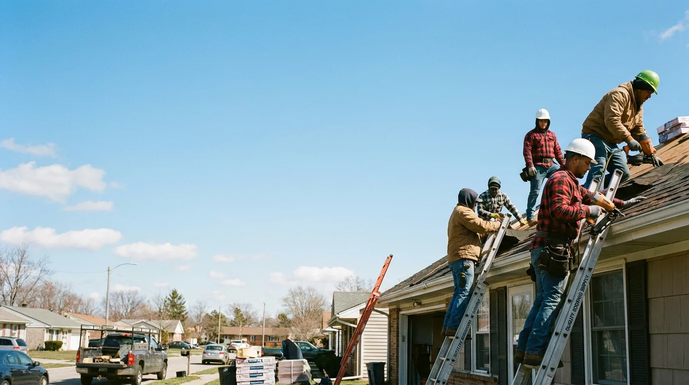 Roofing in Columbia City, IN near me